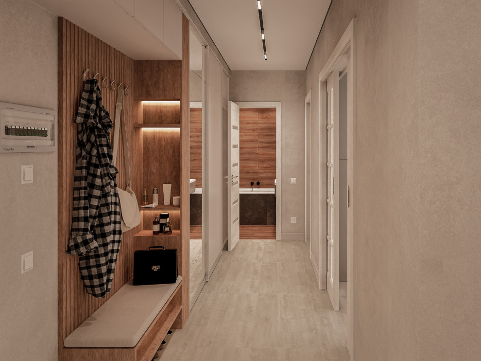 Дизайн-проект двухкомнатной квартиры 57 м2