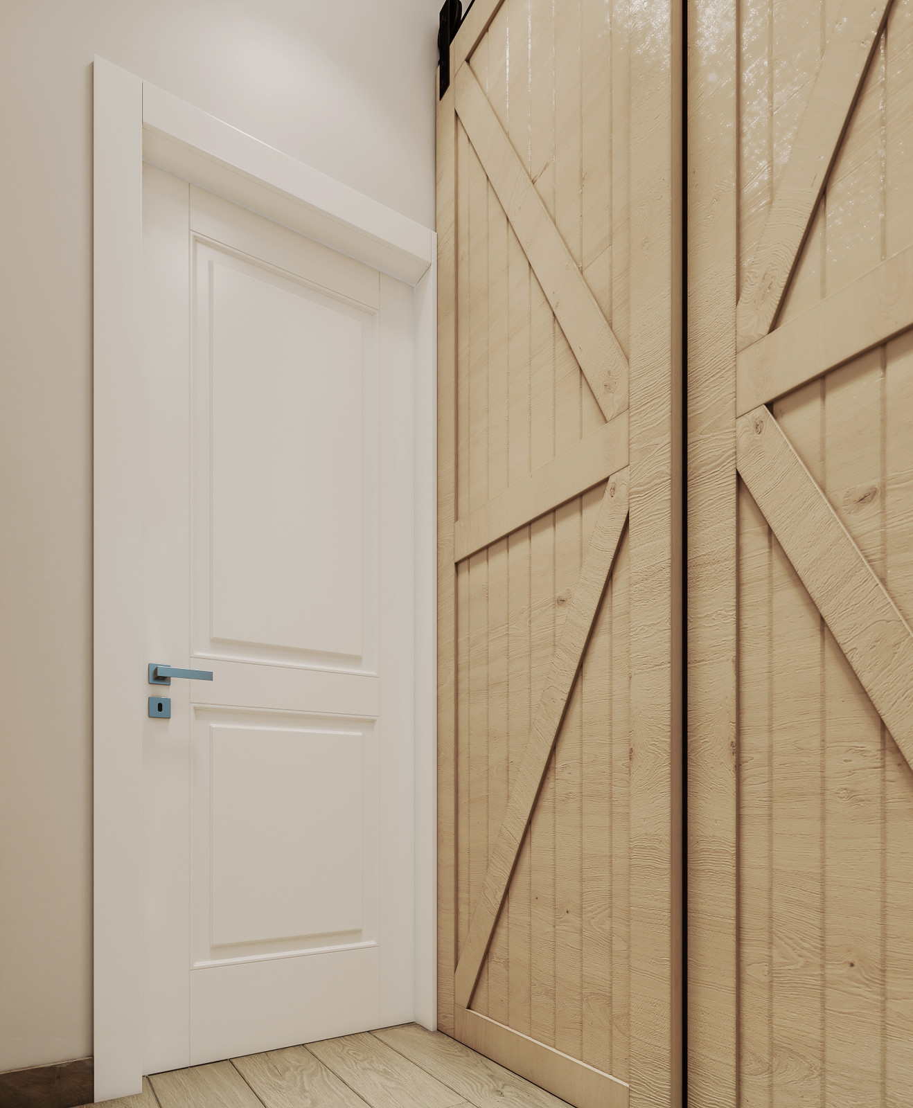 Частный дом в деревне Семивраги