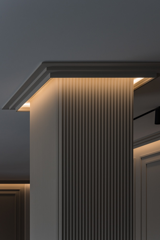 Фото кухни-гостиной в ЖК Ньютон