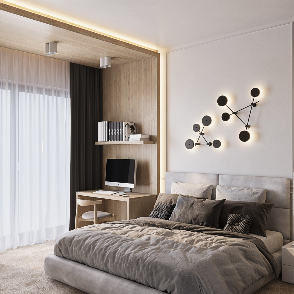 Дизайн интерьера четырехкомнатной квартиры