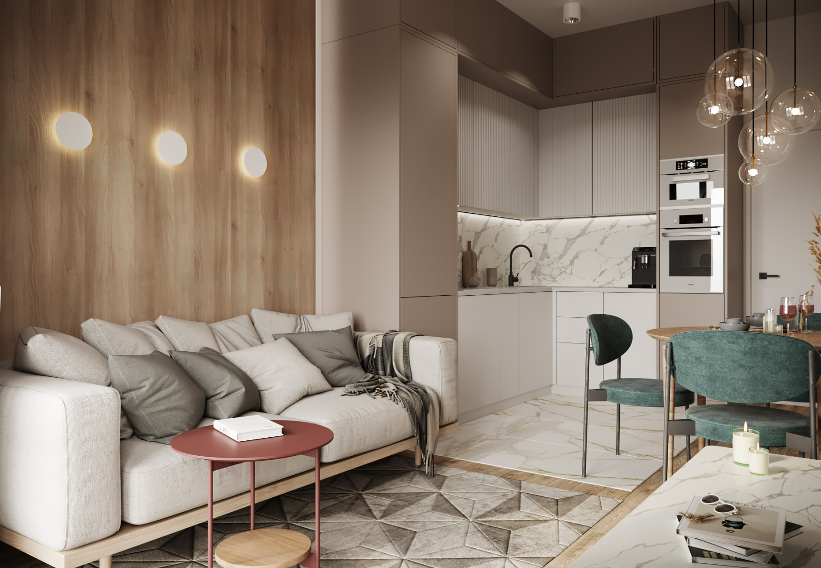 ЖК «LENINGRAD» 50м2., проект 2020г.