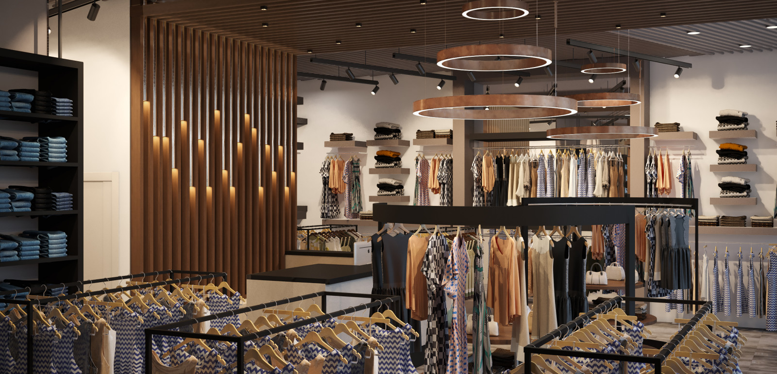 Магазин модной женской одежды Helmidge