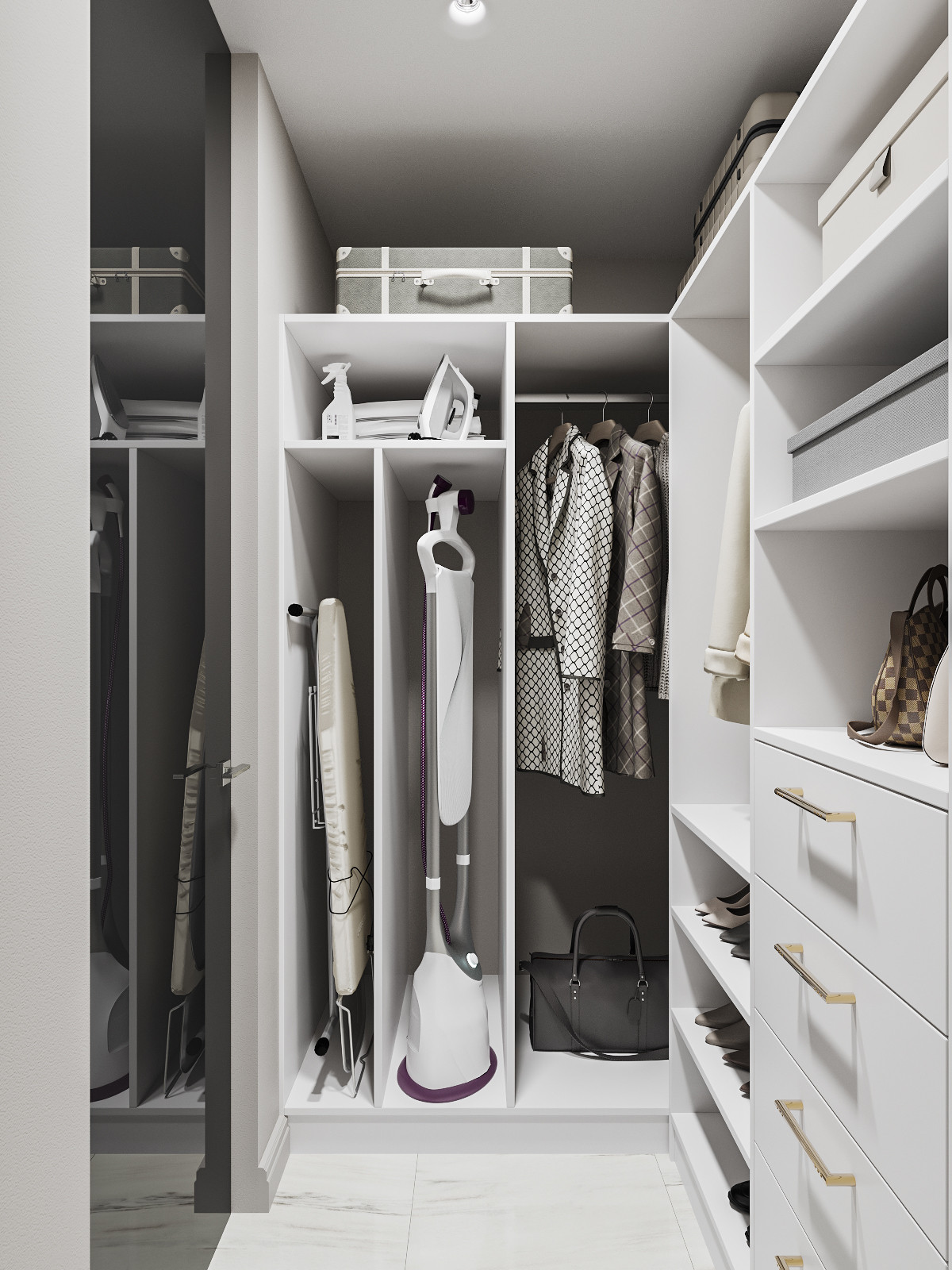 Яркий неоклассический интерьер