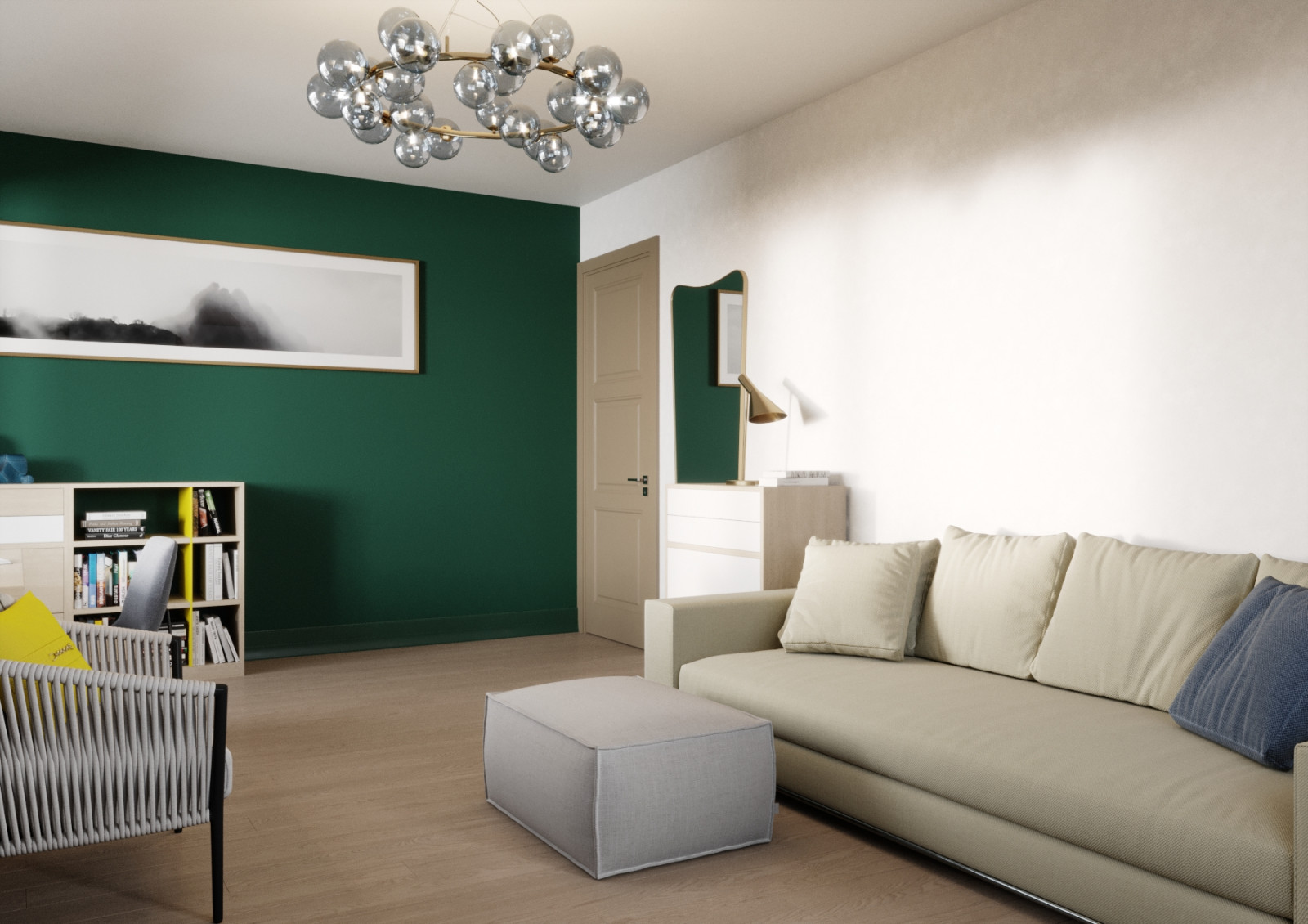 Квартира для семьи друзей.