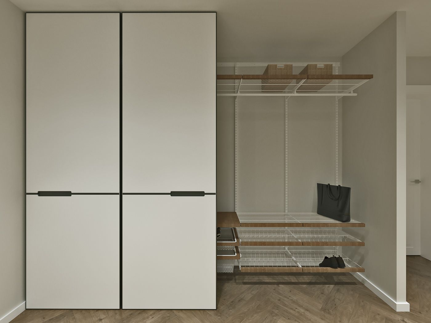 Прихожая ЖК "Резиденция"