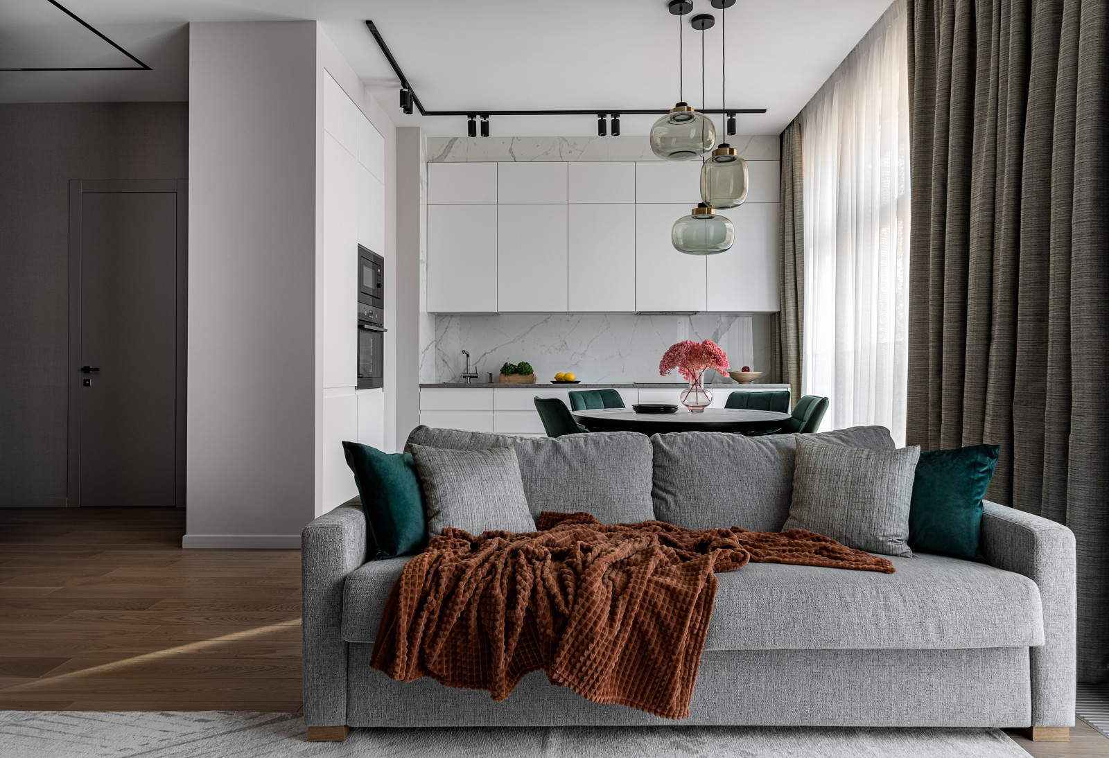 Проект недели: Кухня-гостиная для временных визитов