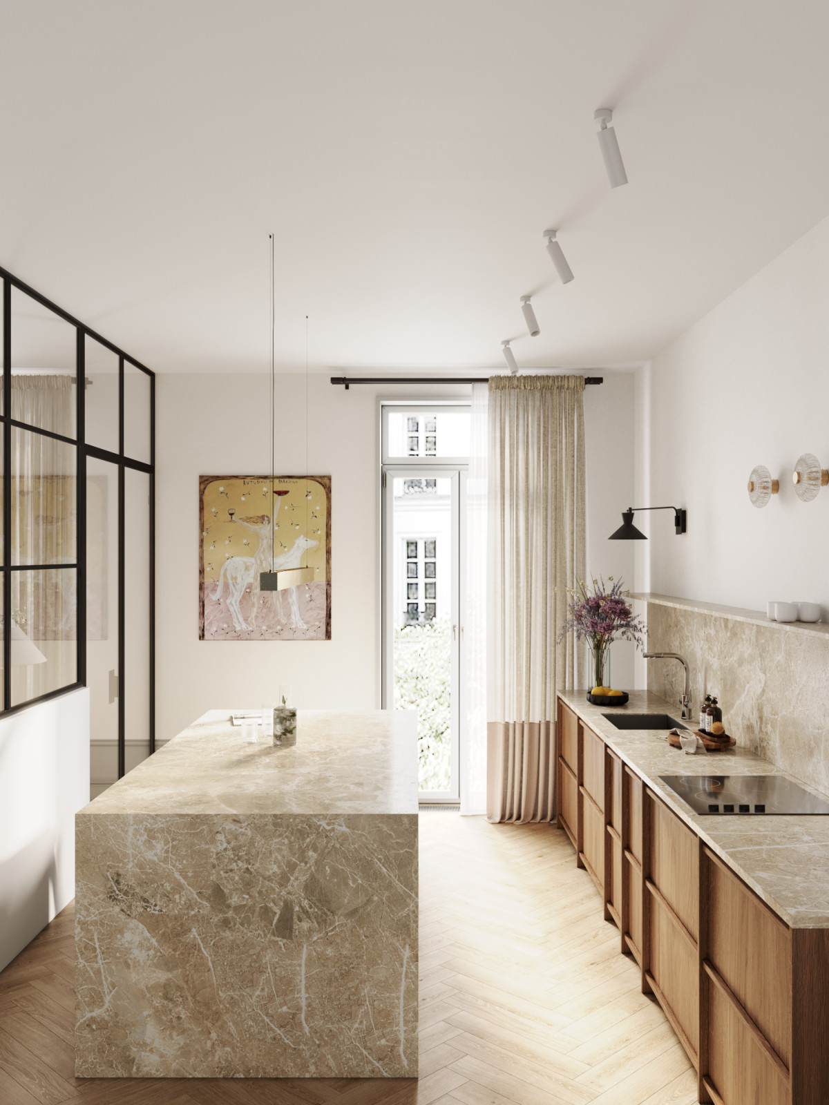 Квартира 170 м2 в Пресненском районе