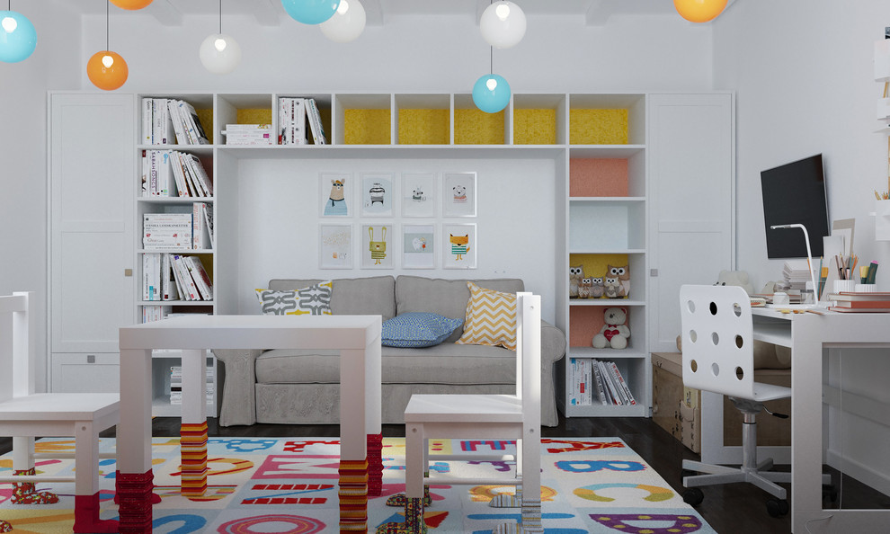 Квартира в современном стиле с элементами экостиля. Москва. 135 кв.м.