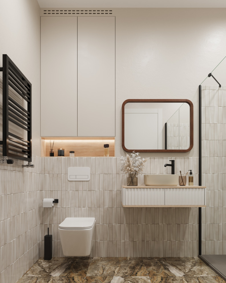 Фрагмент ванной с душевой