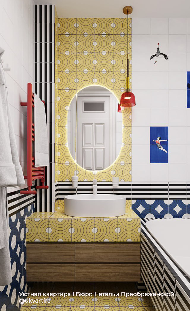 Ультрамодный поп-арт в разбитой "сталинке"