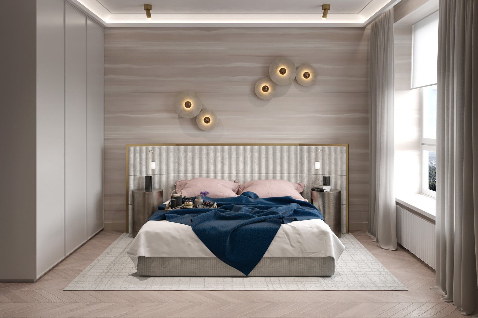 Обложка проекта: Двухкомнатная квартира в ЖК "Береговой"