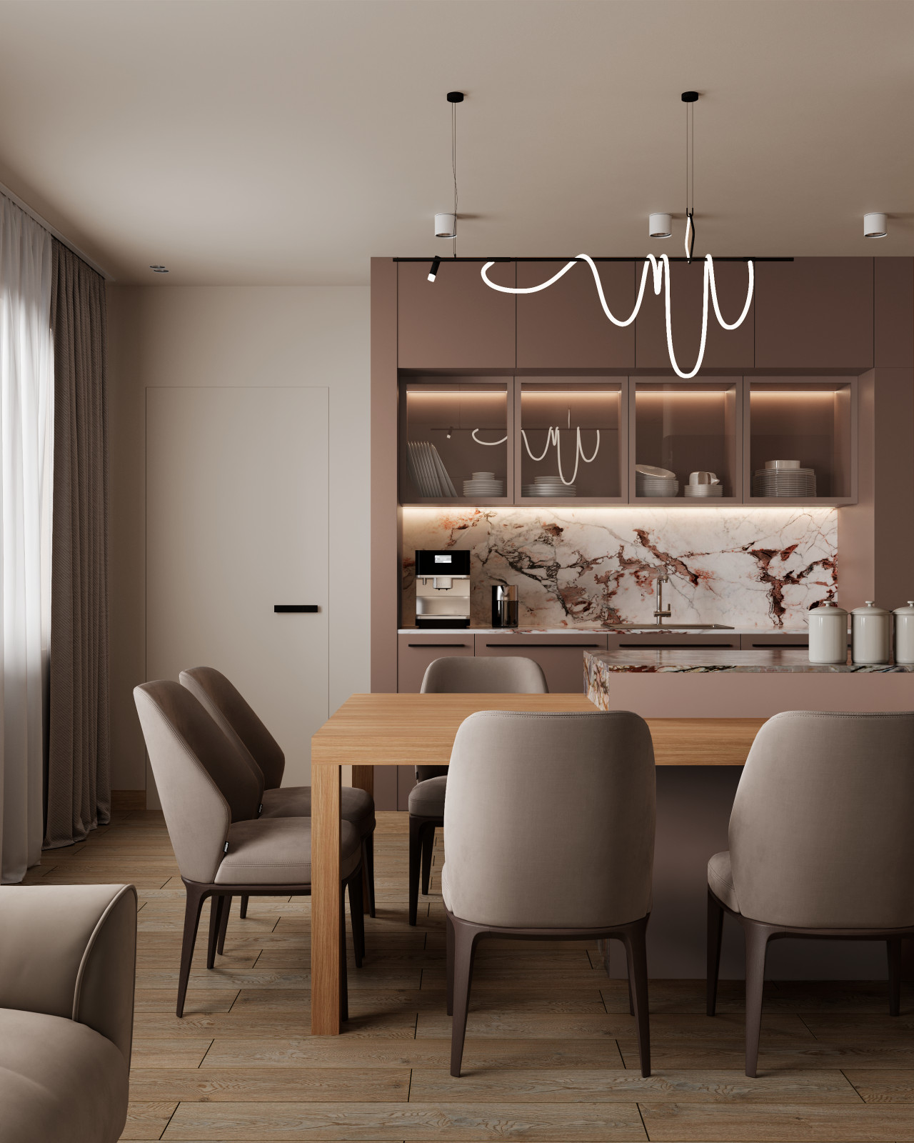 Кухня-гостиная