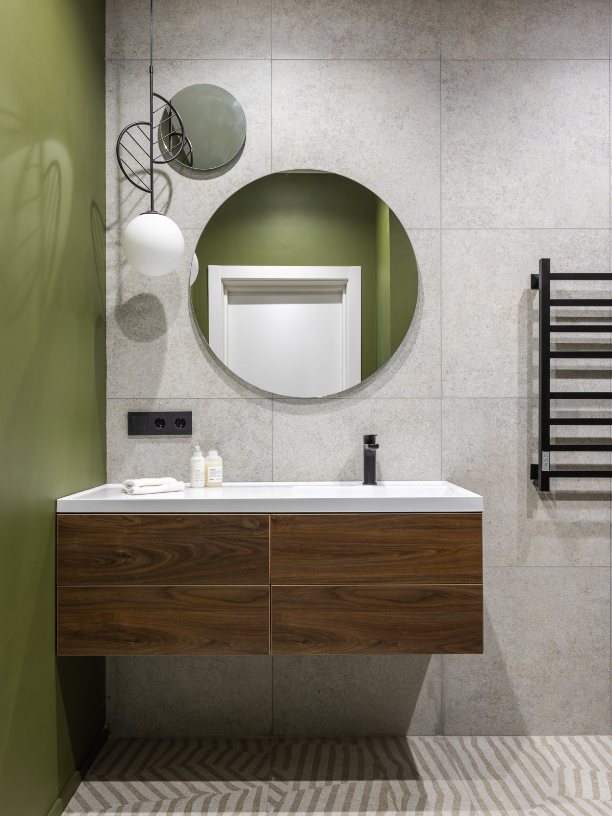 Обложка проекта: Санузел из проекта ЖК Савин Хаус