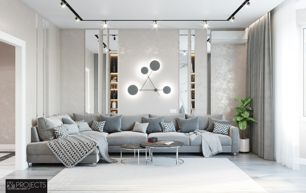 Дизайн-проект квартиры 103 м2 жк"покровский"