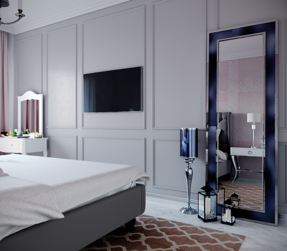 Обложка проекта: Квартира в неоклассике