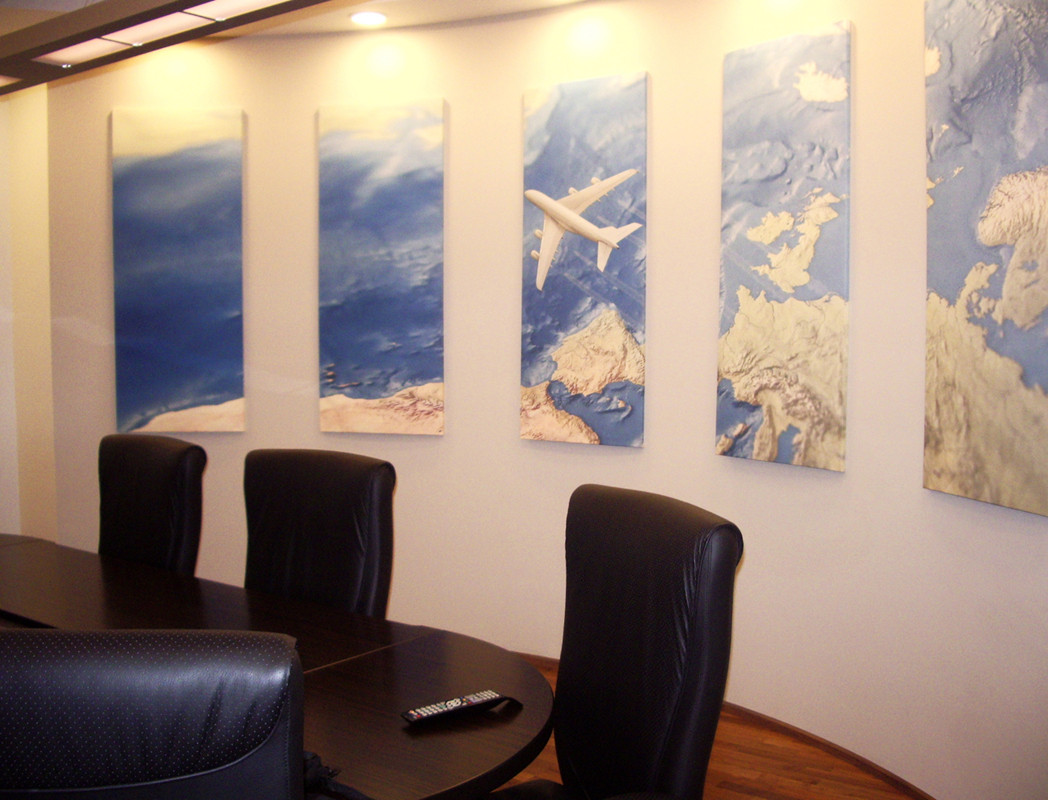 Постер в интерьере