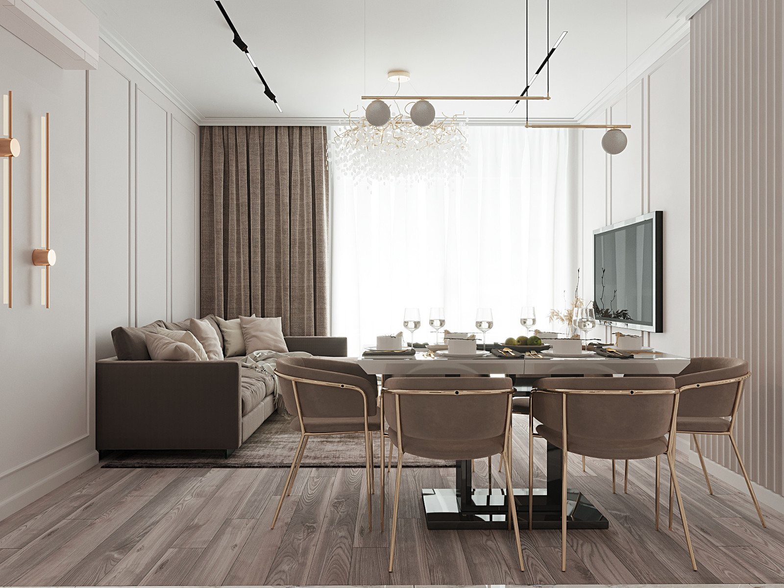 ЖК Клевер Парк 92м2