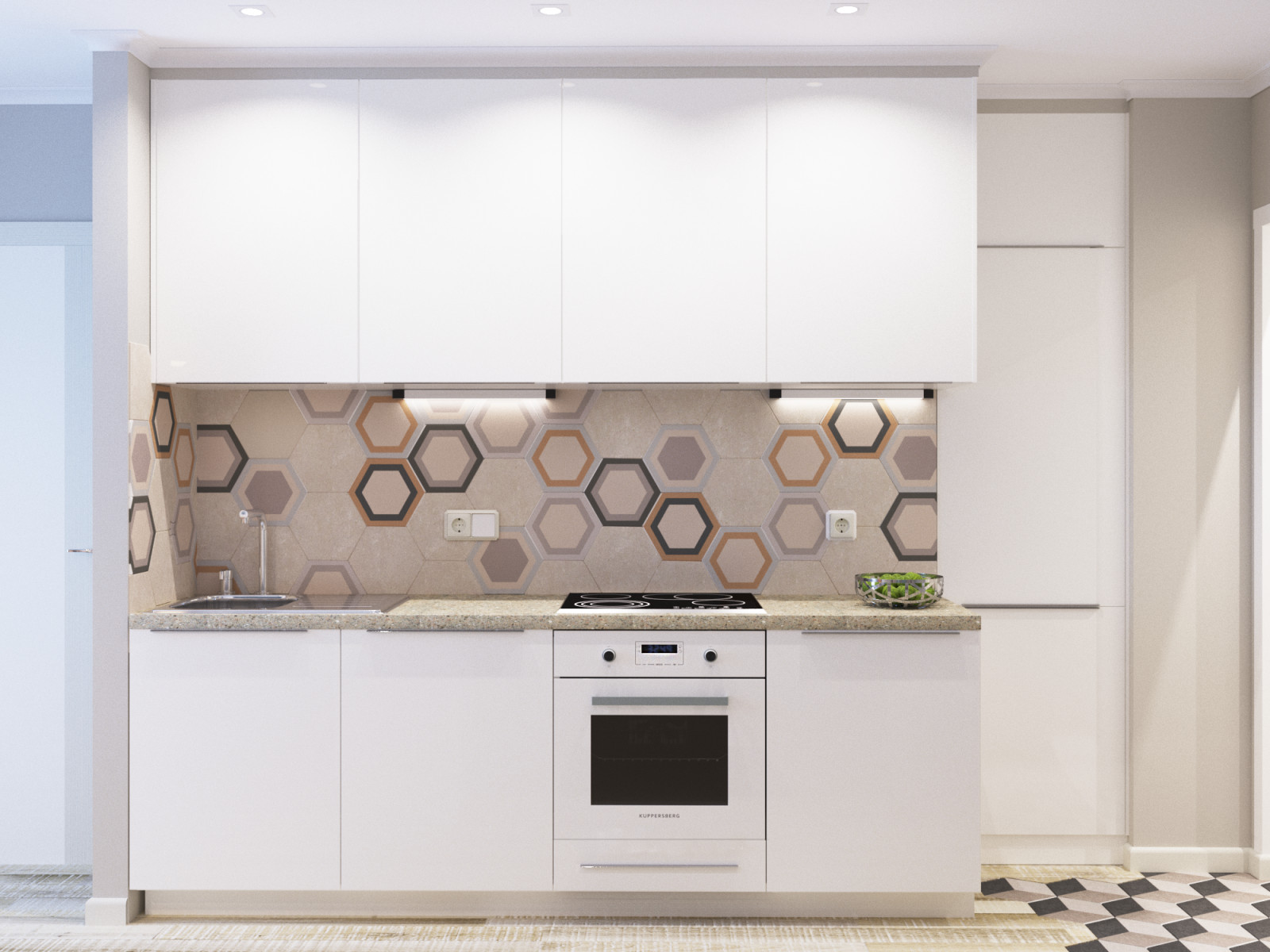 Гостиная-кухня