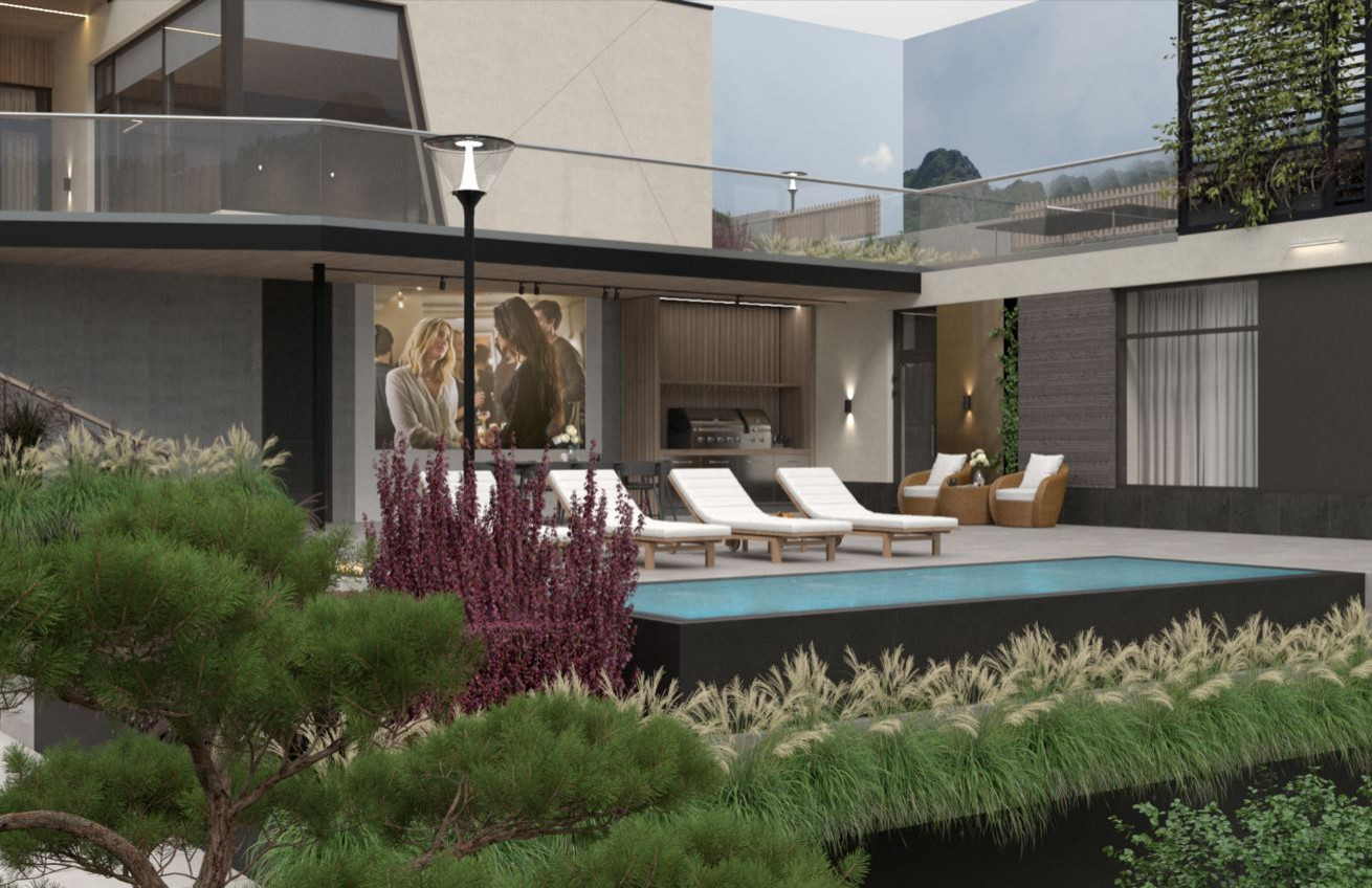 Ландшафтное благоустройство Базайская.