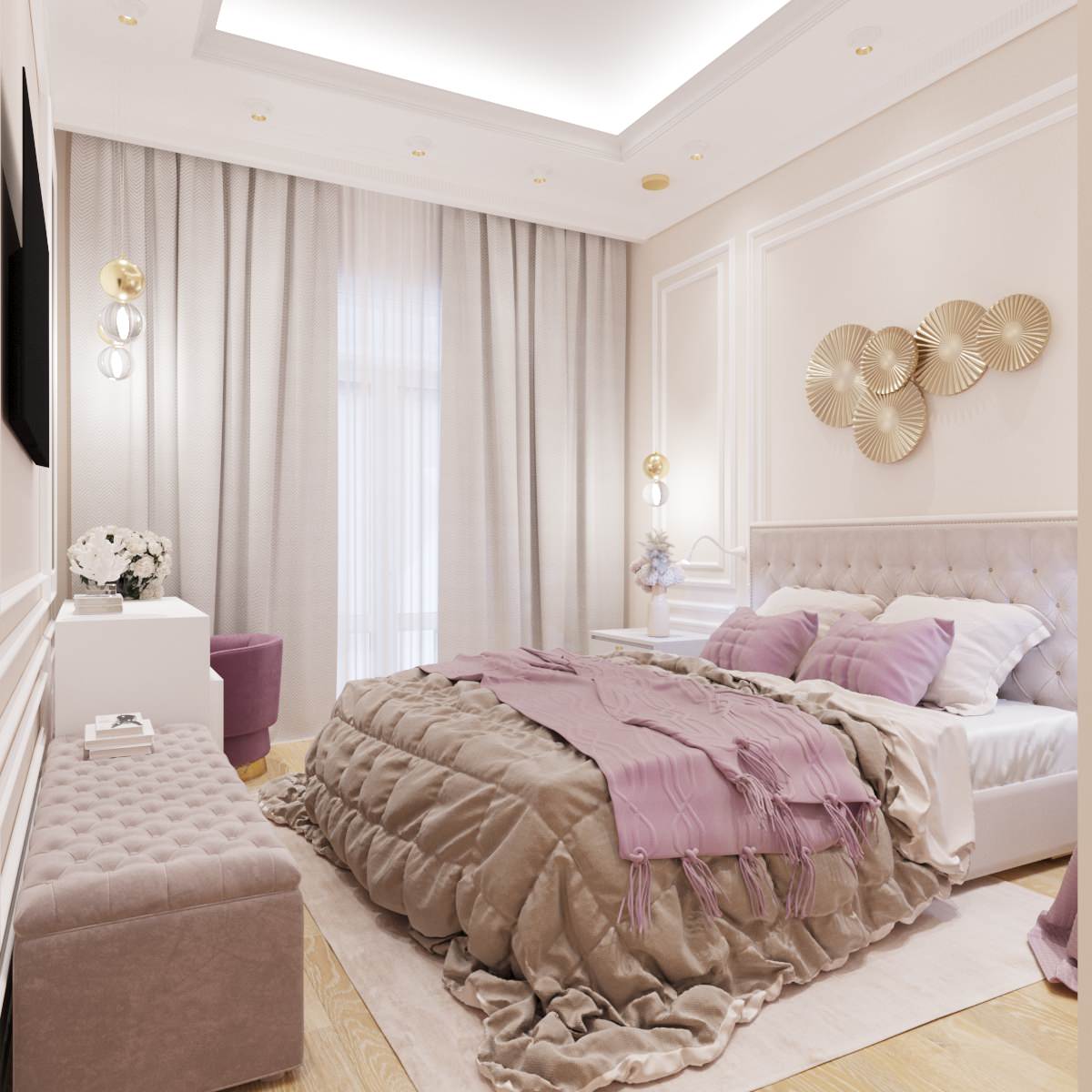 интерьер квартиры 117 квм. г. Новосибирск