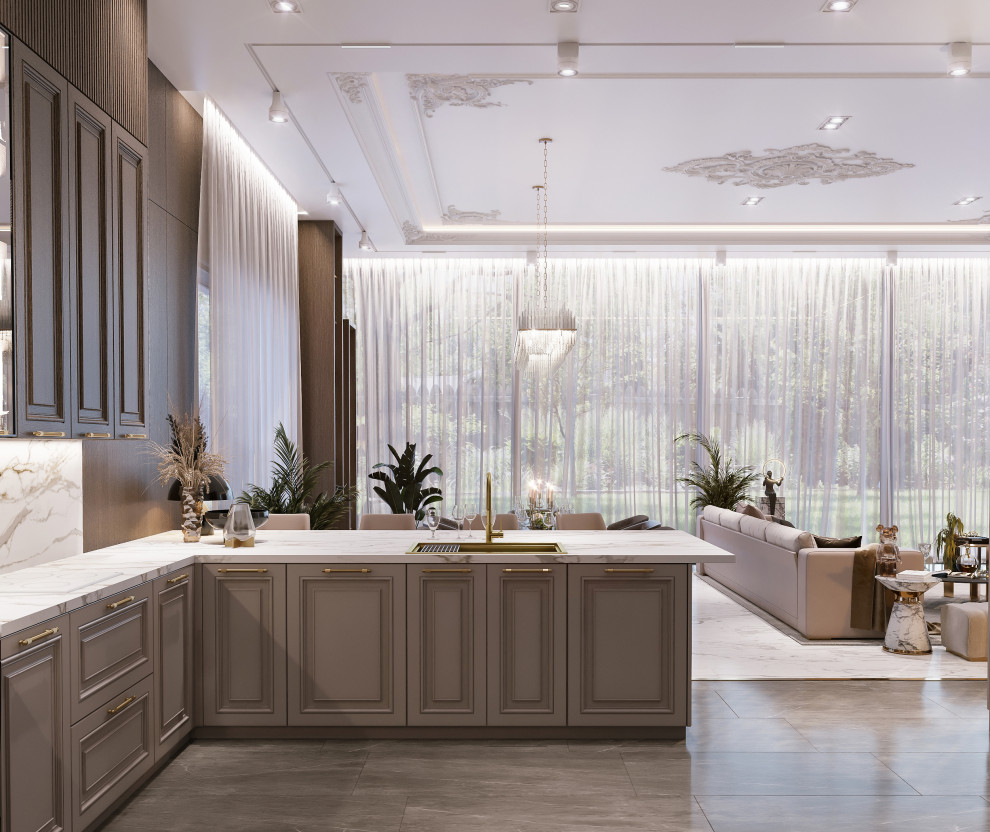 Загородный дом из камня