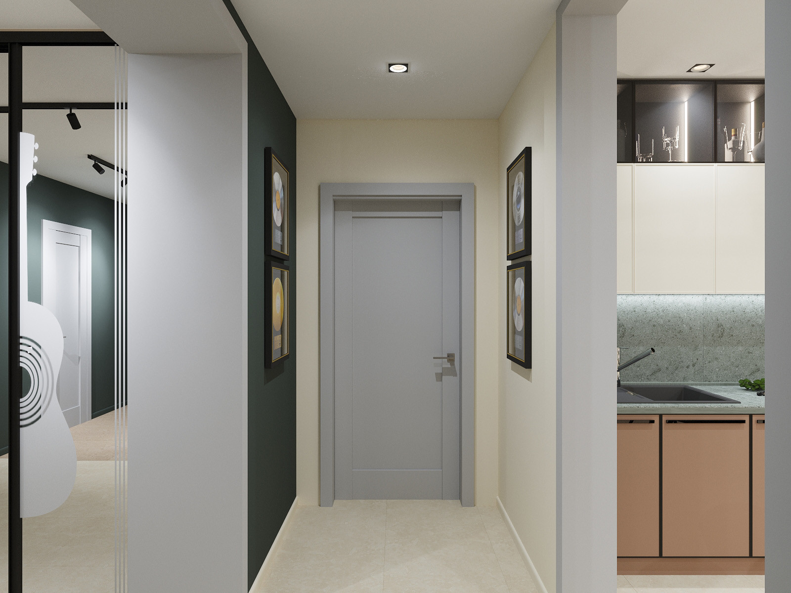 Квартира для "рокера".