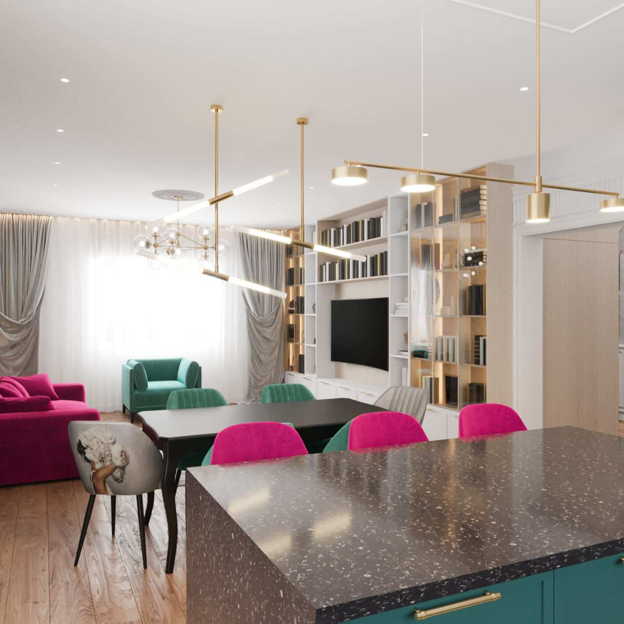 Дизайн проект дома 113 кв.м.