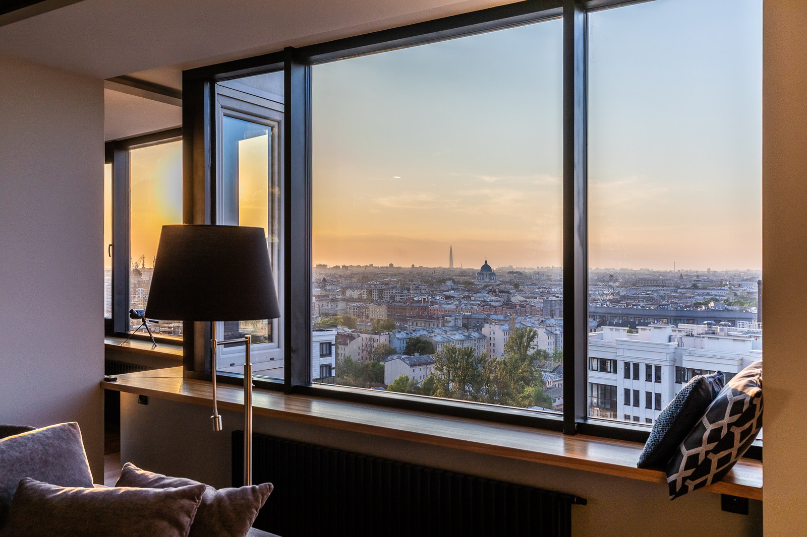 Фотосъёмка апартаментов для дизайнера ЖК Небо Москвы