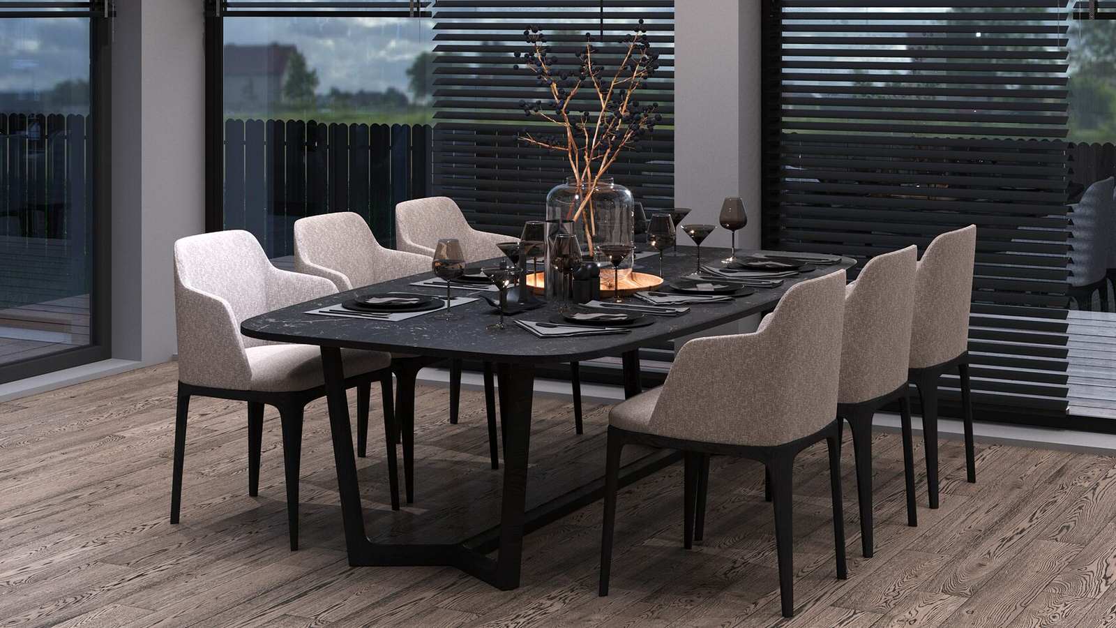 Визуализация интерьера КП "Высокий берег"