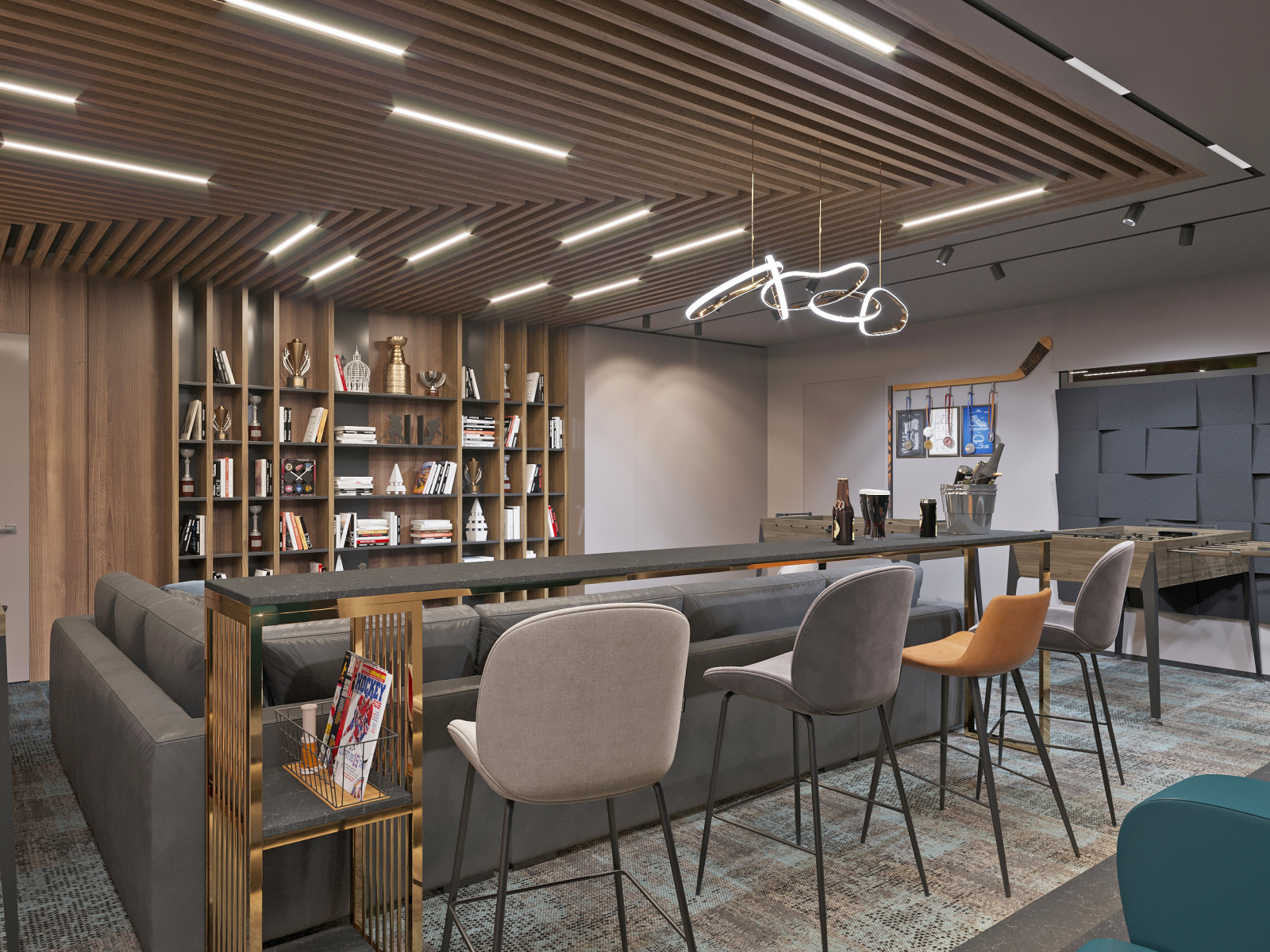 Домашний кинотеатр с функцией спортбара