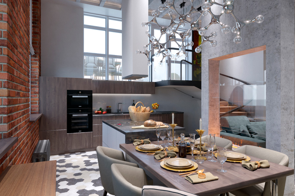 ЖК "Большой" Кухня-гостиная