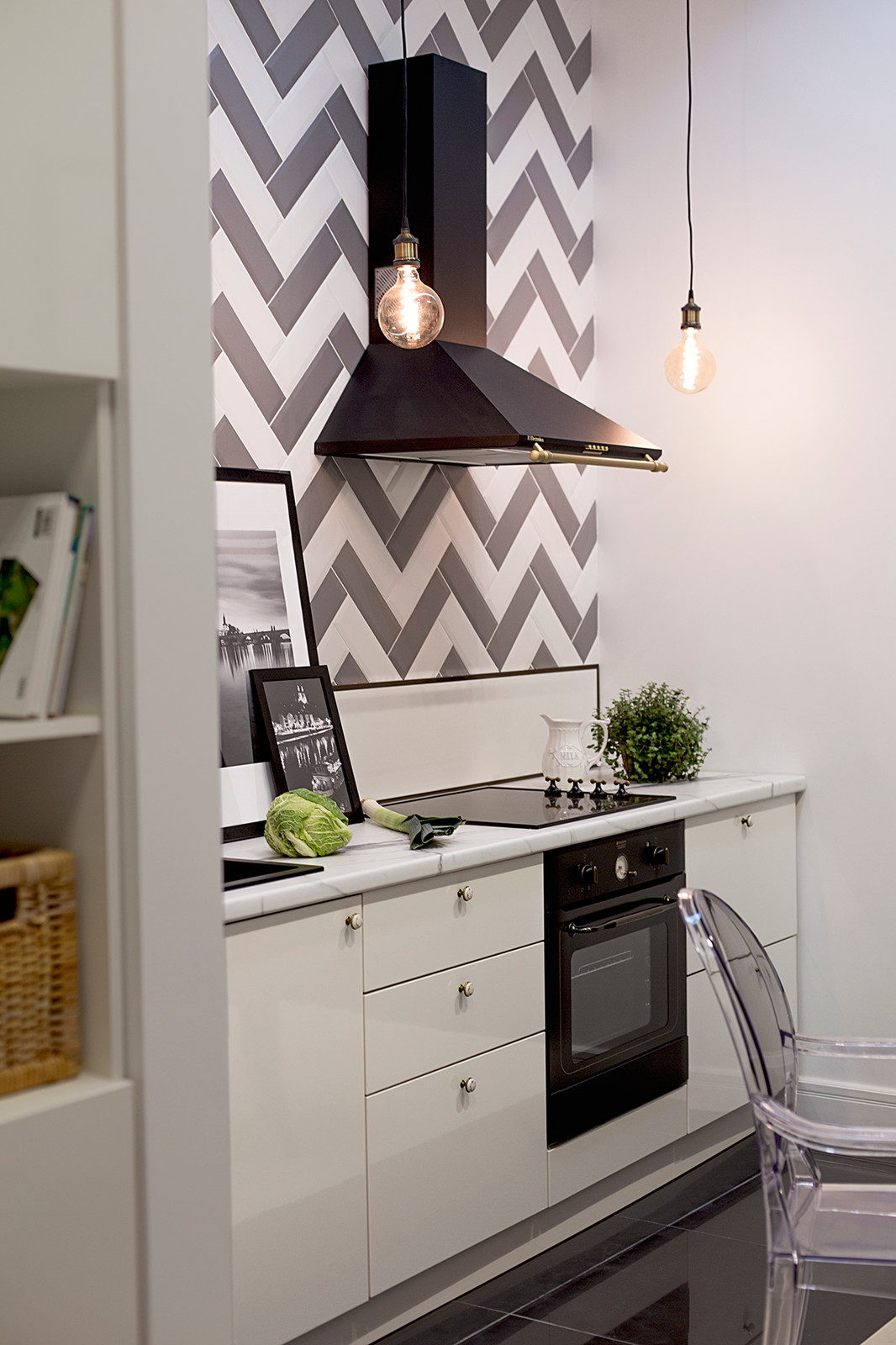 Квартира с шевроном / Chevron interior