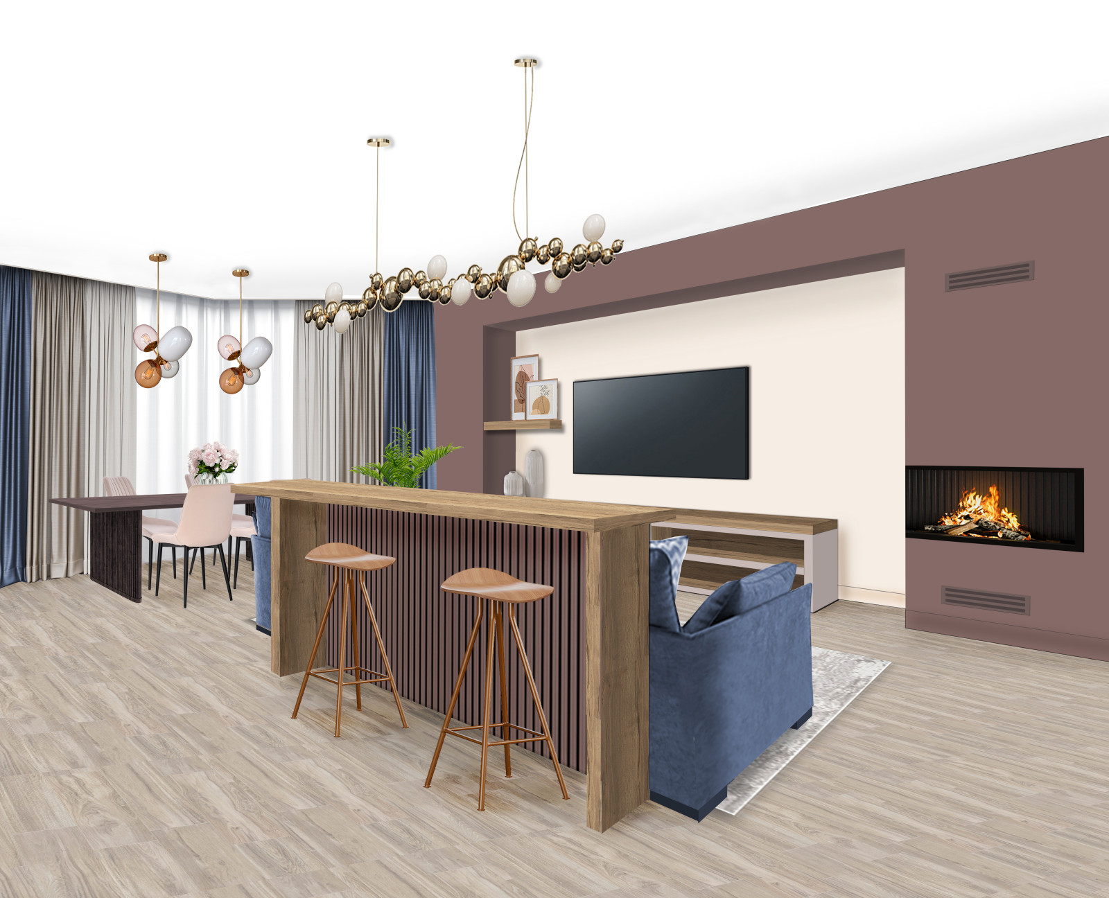 3d коллажи интерьеров