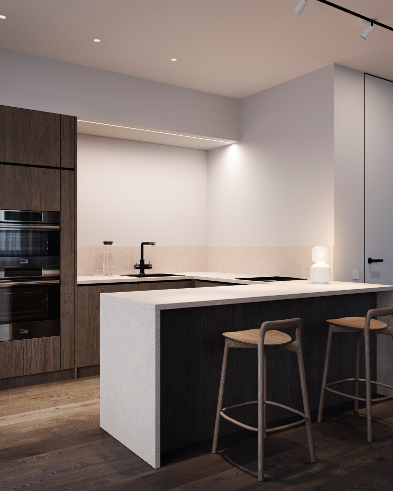 Двух-уровневая квартира с террасой