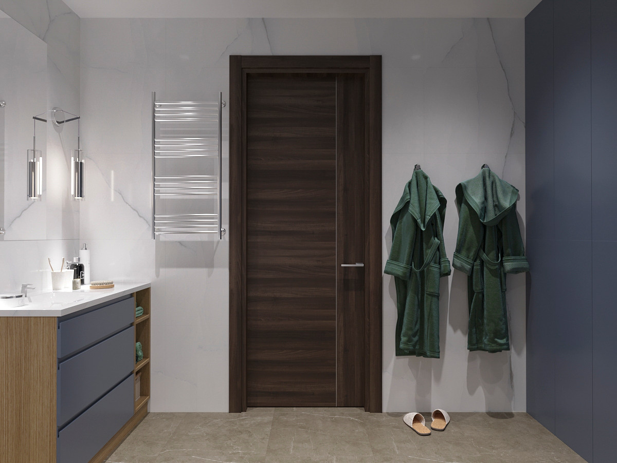 Ванная комната по фен-шую, частный дом 200 кв.м