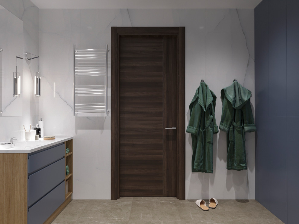 Ванная комната по фен-шую, частный дом 200 кв.м