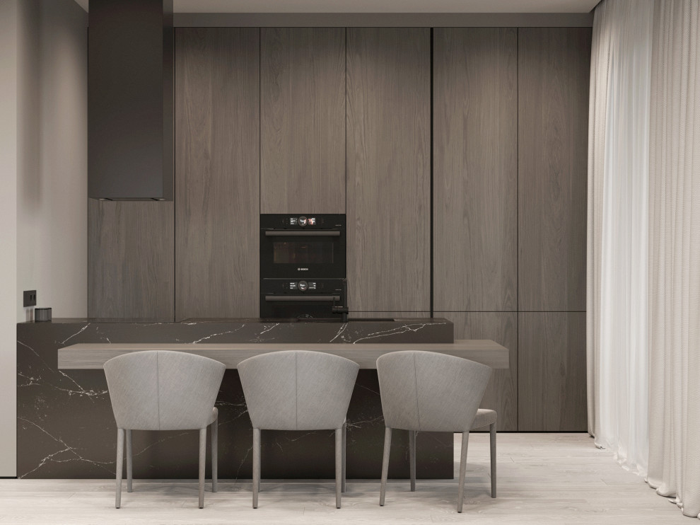 Кухня-гостиная из проекта по ул. Автономная