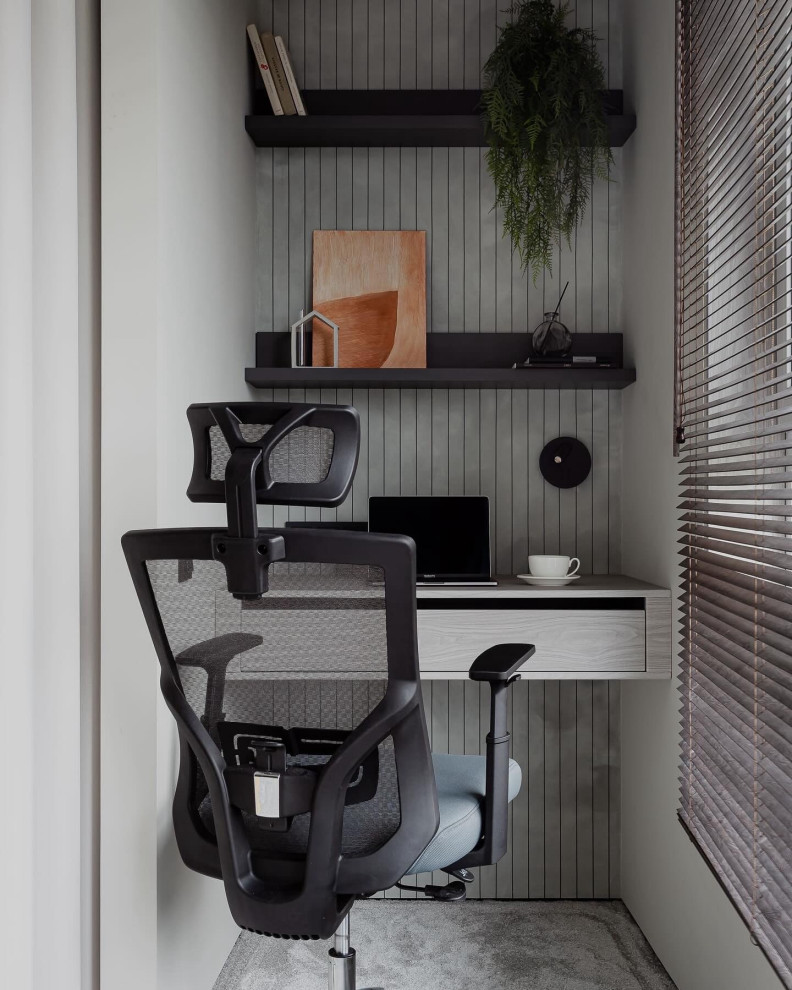 Отделка рабочего места декоративной штукатуркой