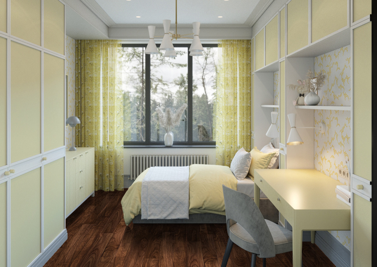 Свежая классика в светлых тонах