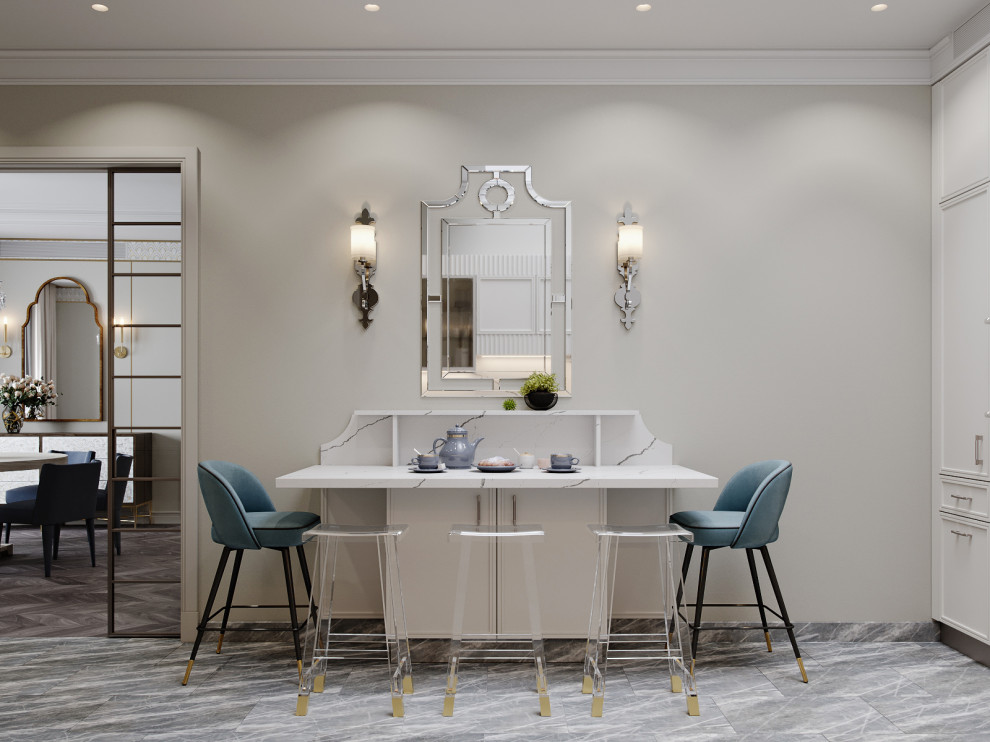 Квартира в духе неоклассики