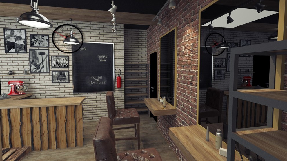 Обложка проекта: Мужская парикмахерская "Дядя"