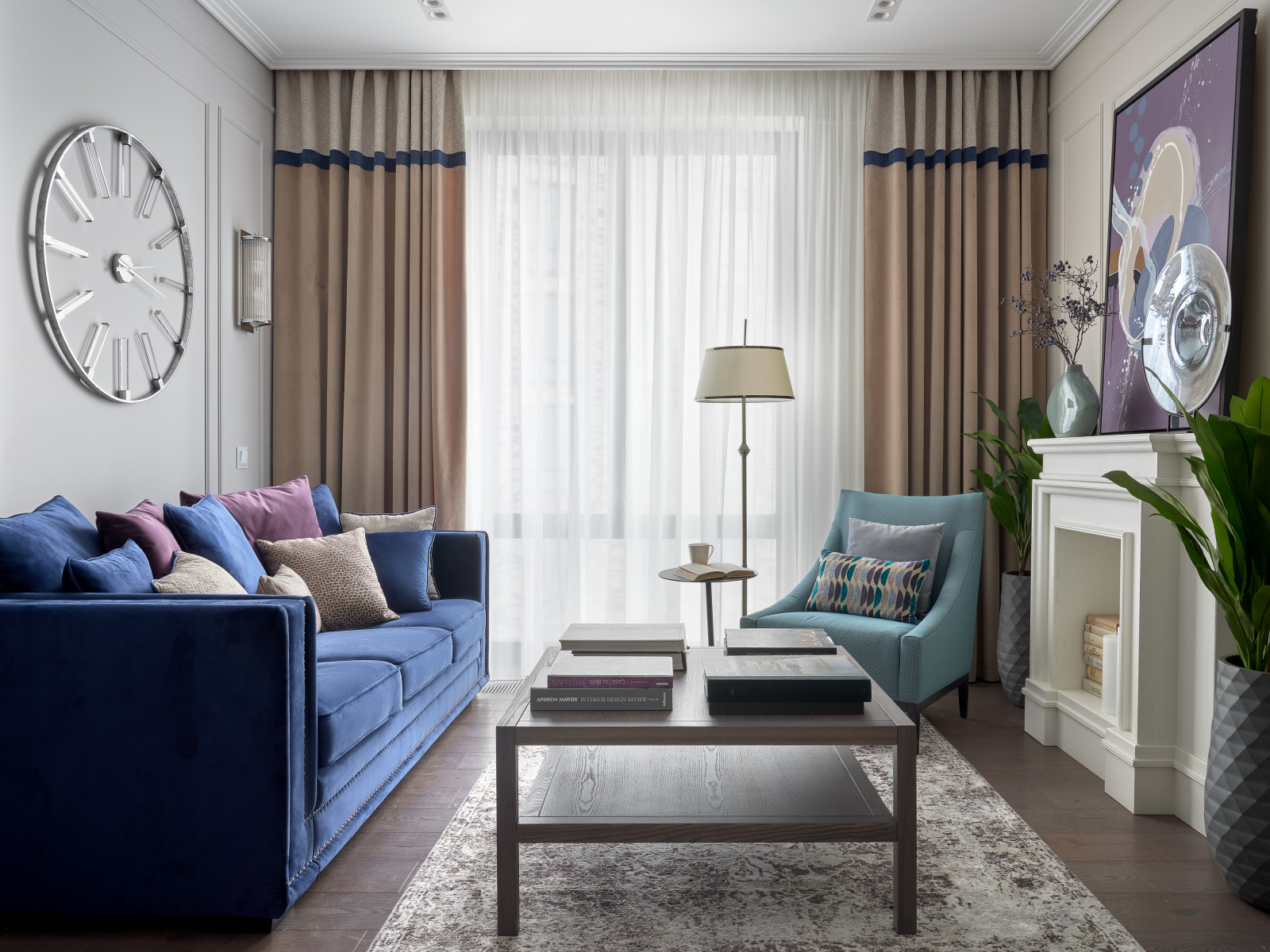 Черничный мильфей. Дизайнер Татьяна Астафьева.