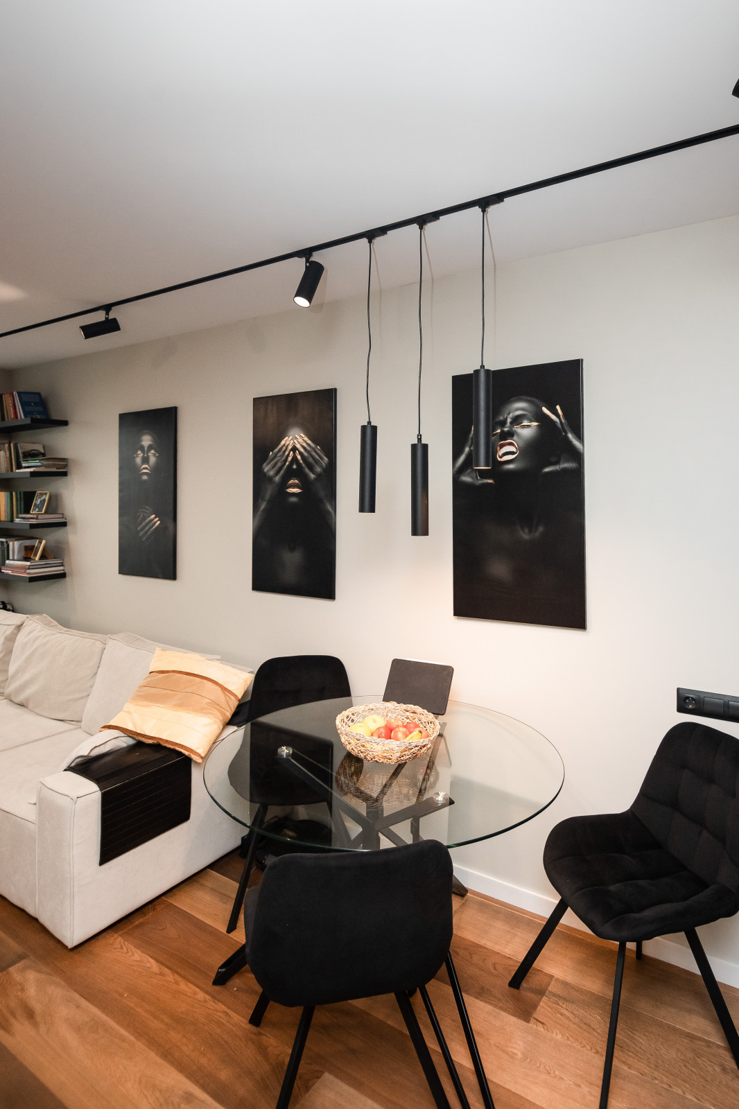 Кухня-гостиная в стиле минимализм