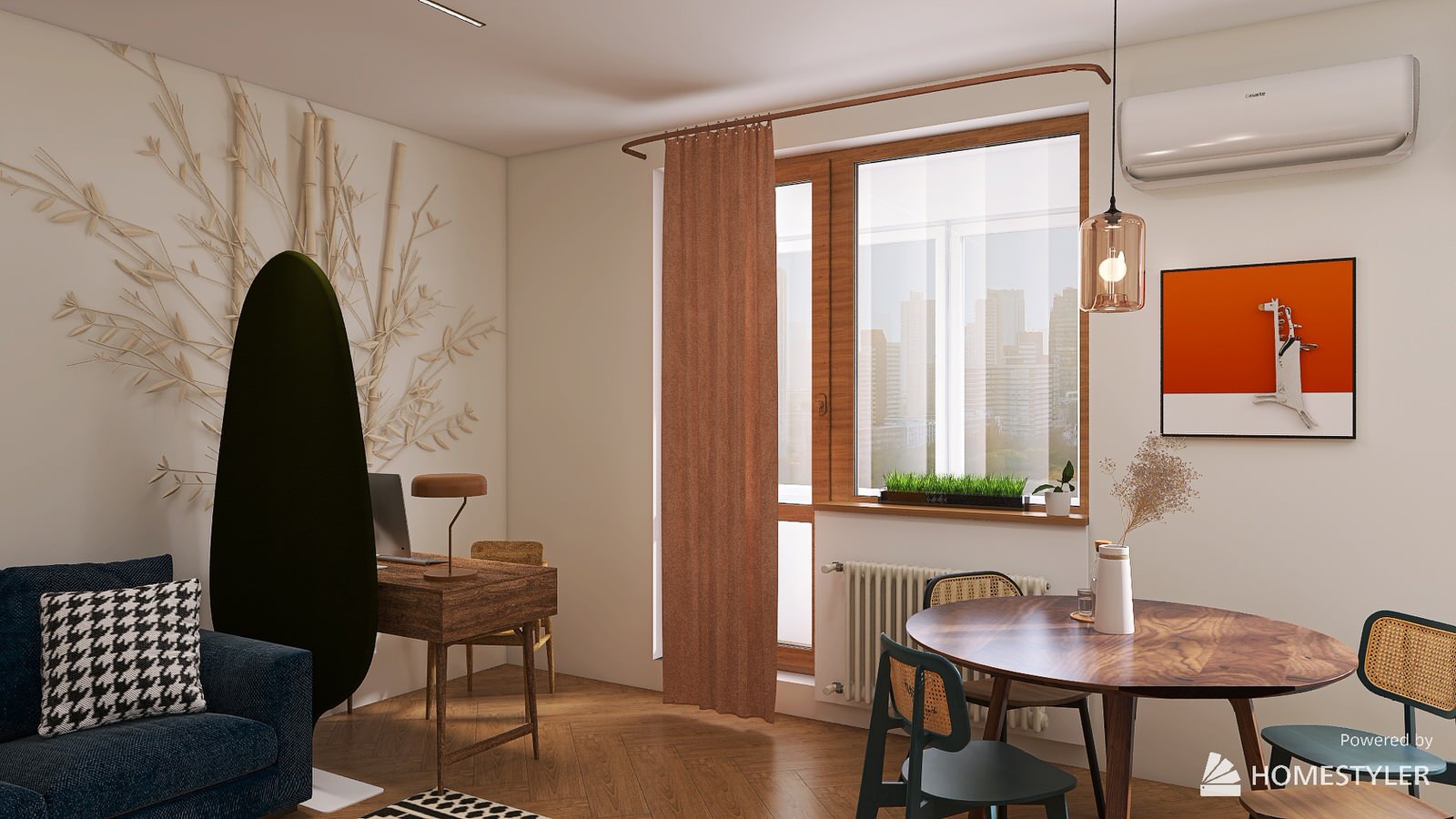 Обложка проекта: Однокомнатная квартира для молодой пары студентов