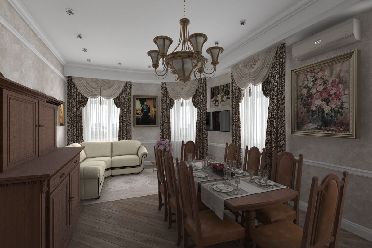 Дизайн-проект квартиры по ул. Серышева