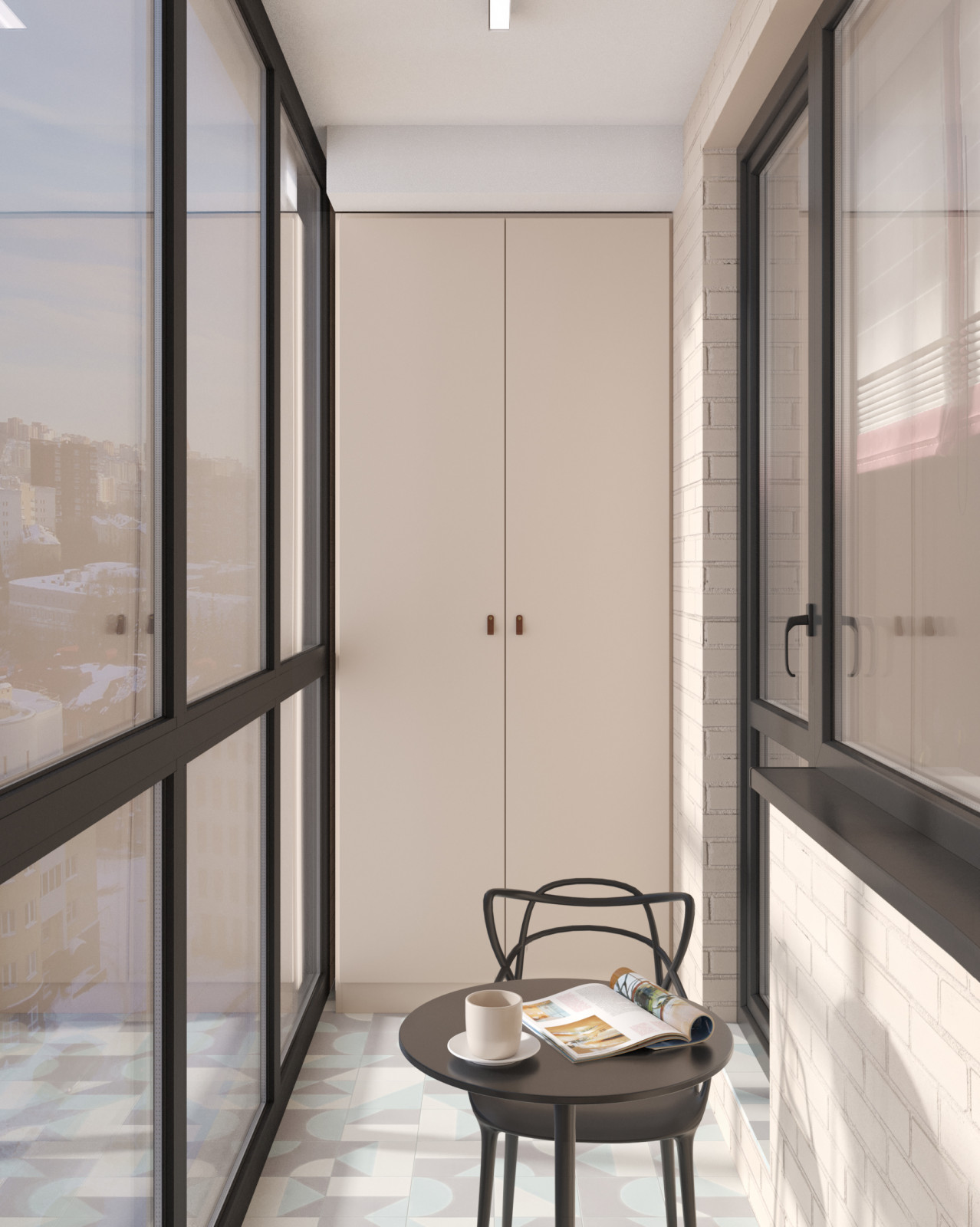 Визуализация лоджии