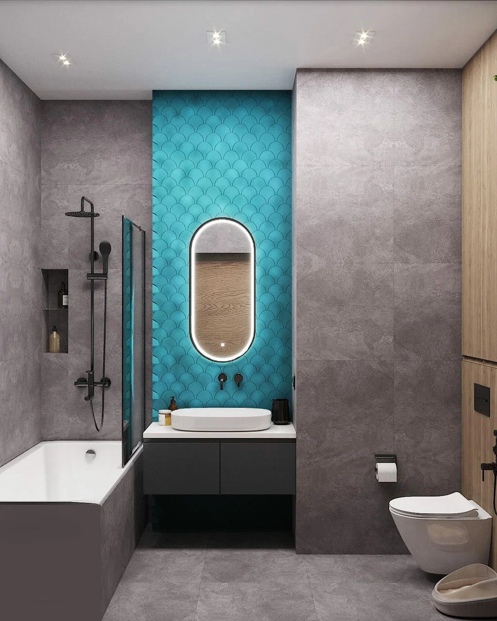 Обложка проекта: Квартира с кухней-гостиной 2Е в Воронеже