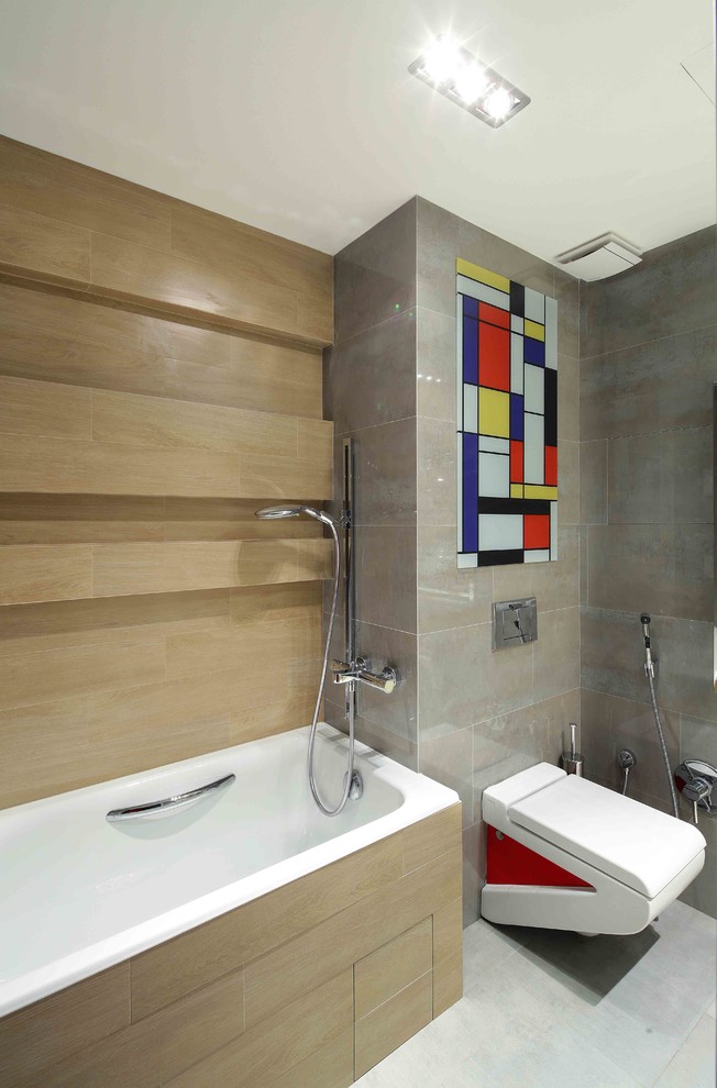 Houzz тур: Квартира с музыкальной гостиной в красках поп-арта