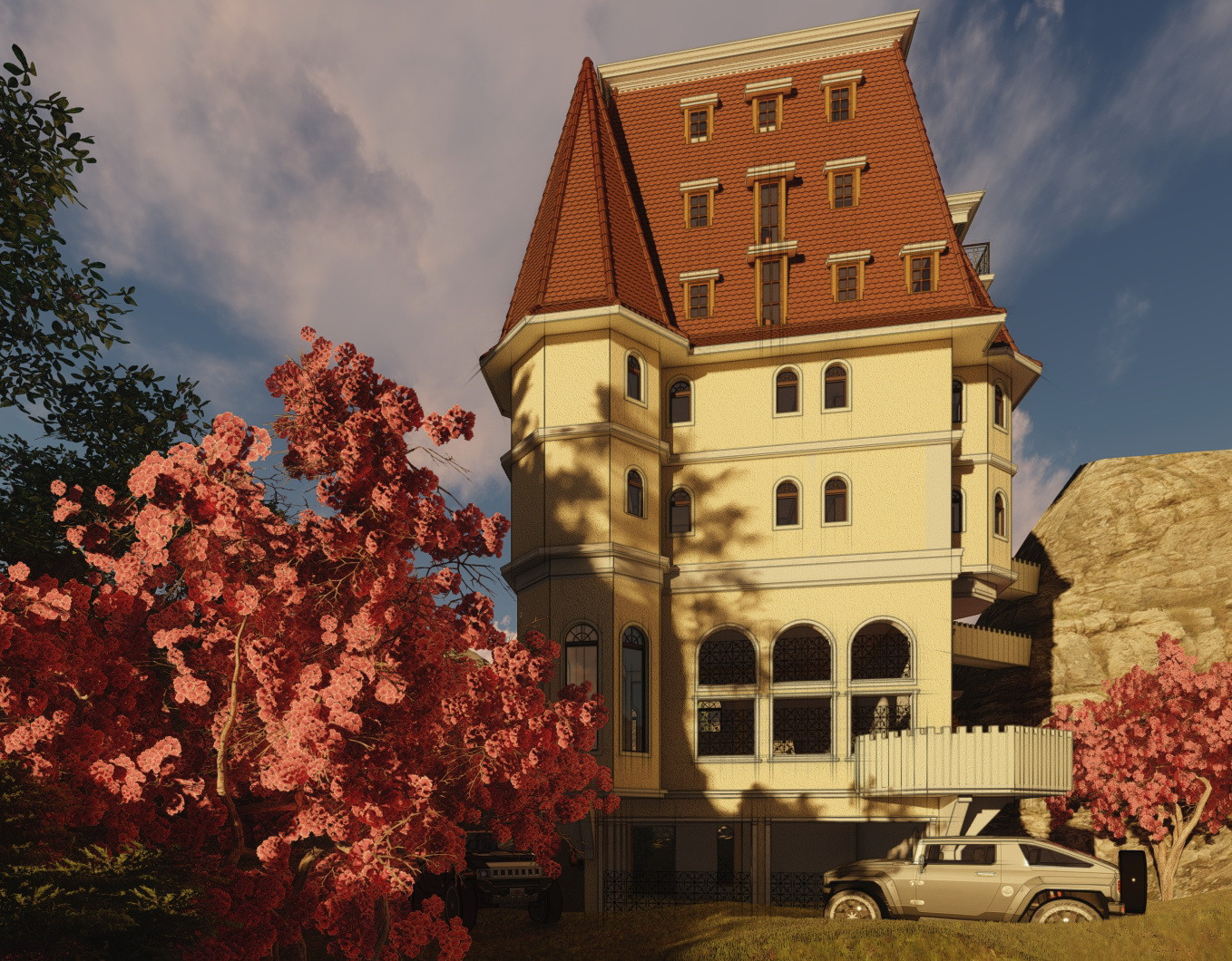 Обложка проекта: Головинка замок (концепт)