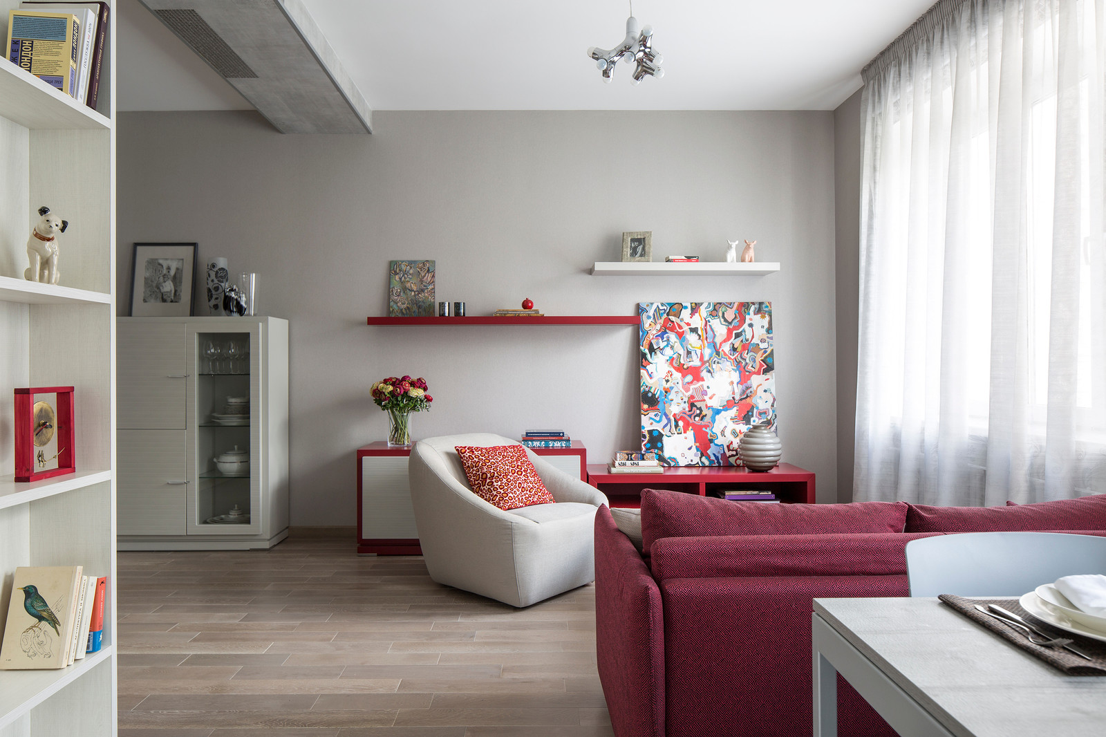 Маленькая квартира в старом районе Москвы